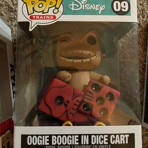 Oogie Boogie in train cart